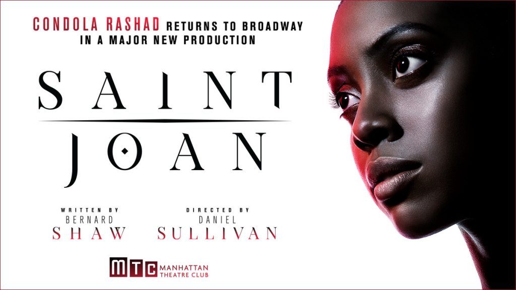 Condola Rashad is Saint Joan | Photo: MTC