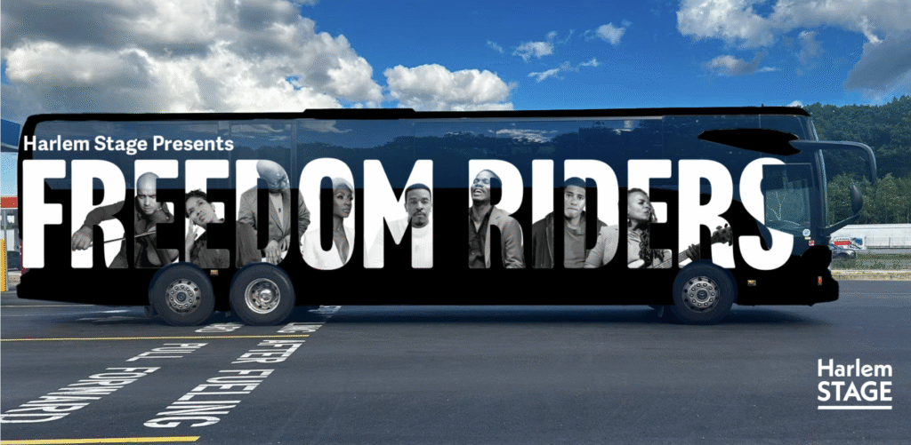 Harlem Stage Freedom Riders Bus Art Designed by Katie Burk